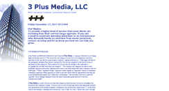 Desktop Screenshot of 3plusmedia.com